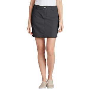 Eddie Bauer Black Skort Hiking olOutdoor Travel Stretch Glof Skirt 12